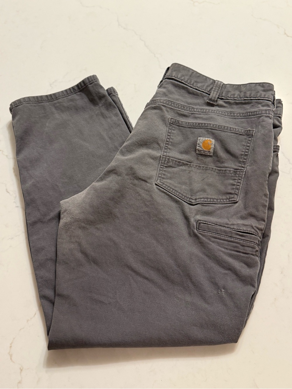 Carhartt Gray Relaxed Fit Utility Work Pants 40x32